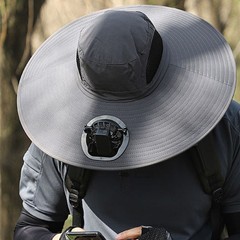Solar Charging For Hat Fan With Adjustable Speed Perfect For Warm Days