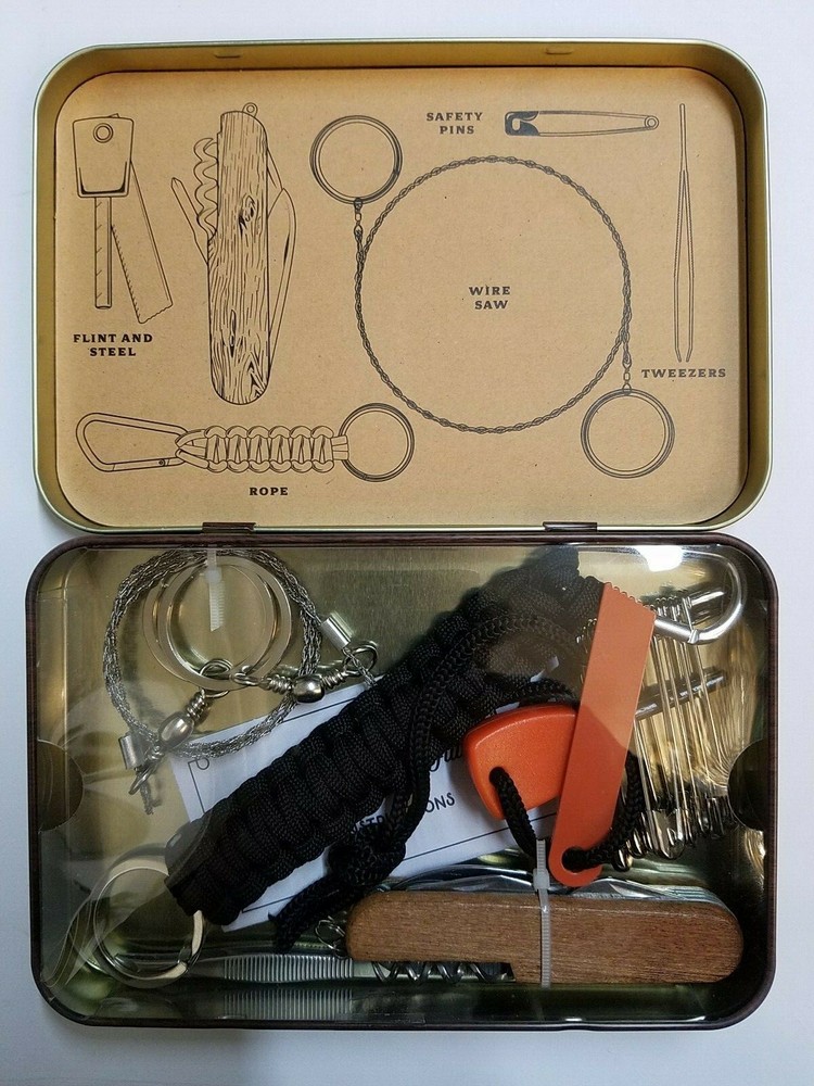 Merchants Distinction No 143 Survival Kit Camping Adventure Hunting Tools