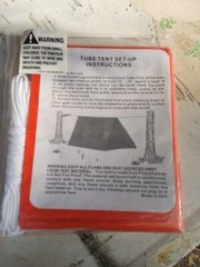 Safe T Kits Emergency Tube Tent
