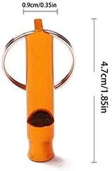 Set of 12 Extra Loud Whistles for Camping Hiking Hunting Outdoors Sports and