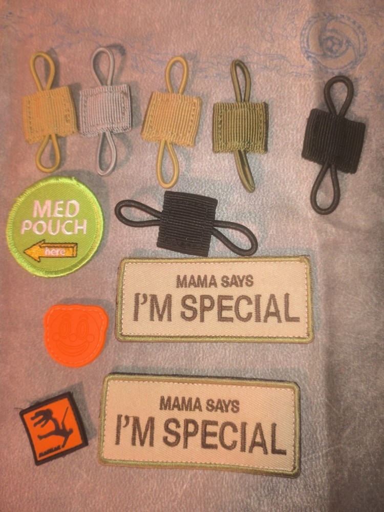 Every Day Carry bundle including patches