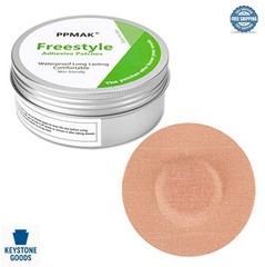Sensor Covers 40 Pack Waterproof Adhesive Patches for Libre 2 3 Tan Breathable