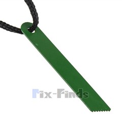5PCS Ferrocerium Rod Flint Fire Starter With Green Scraper Camping Survival Tool