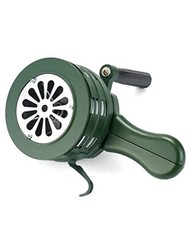 Hand Crank Siren Horn, Hand Loud Crank, Emergency Safety Manual Siren,