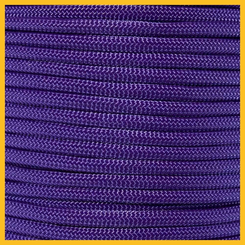 Paracord 550 LB 7 Strand 25 Feet Acid Purple 5/32″ Parachute Cord Camping