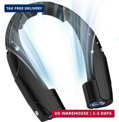 Neck Fan, 6000mAh USB Rechargeable Hands Free Personal Fan, 6 Speeds Adjustable