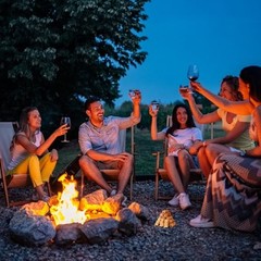 100 Counts Fire Starter, for Campfires, Fireplace, BBQ, Fire Pit, Pizza Oven,