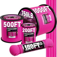 Paracord Rope 750 Parachute para Cord 4mm 11 Strand Spool Rope Utility Nylon