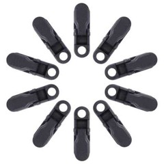 30Pcs Tarp Clips Locking Awning Clamp Snap Hangers Survival Emergency Heavy Duty