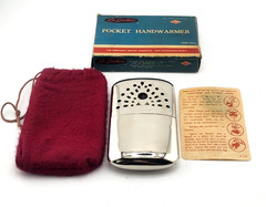 Vintage Dickson Pocket Hand Warmer in Box Japan