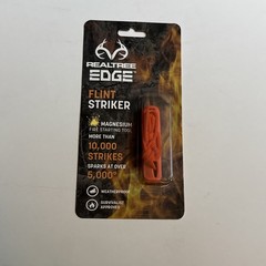 Realtree Edge Flint Striker, 10,000 Strikes, Sparks At Over 5,000 Degrees