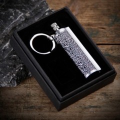 Emergency Fire Starter Keychain for Camping Backpacking and Hiking Adventures