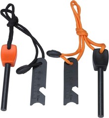 Dependable Fire Starter Kit with Waterproof Ferro Rod & Easy Grip Handle – 2PCS