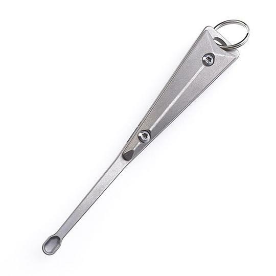 EI2 Titanium EDC Keychain Earpick, Titanium,MeCarmy