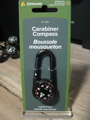 Coghlan’s Carabiner Compass – Compact Lightweight – Survival – Glow In Dark 1985