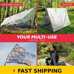 Mart Cobra 4-Pack Mylar Emergency Blankets – Survival Gear