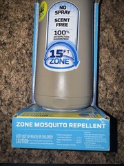 Thermacell Patio Shield Riverbed Mosquito Repeller – Scent & Flame Free – 15ft
