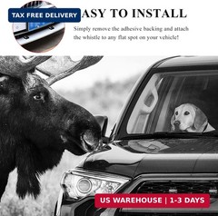 4 PCS Deer Whistles for Cars, Avoid Collisions Deer Warning Whistle with Adhe…