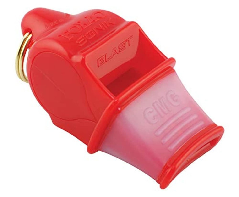 Sonik Blast CMG Pipe with Lanyard, Red, One Size, 92030108