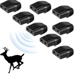4 Deer Whistles Animal Alert Sonic Wildlife Warning Device Car Safety Accessory