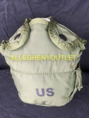 US ARMY 1 Quart Canteen Cover Pouch Insulated OD Green Military ALICE EXCELLENT
