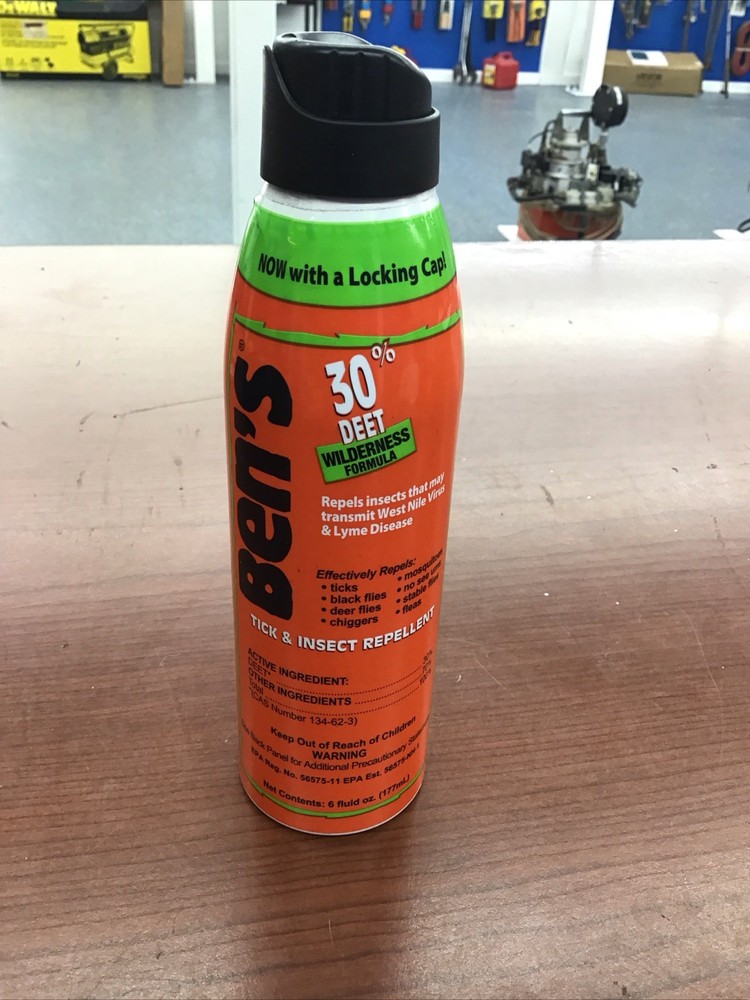 Ben’s Tick & Insect Repellent Wilderness Formula [30% DEET]: 6 oz.