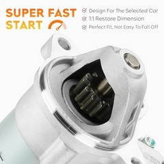 19247 Starter for Ford F-150 13-17 5.0L 6.2L, for Expedition 5.4L 13-14 E-150