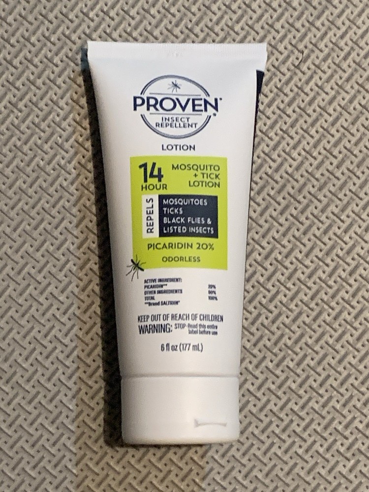 Proven 14 HR Insect Repellent Lotion For Mosquitoes & Ticks Unscented 6 oz