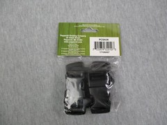 Paracord Buckles 6 Pack Whistle Buckle Parachute Survival Accessory Clips Black