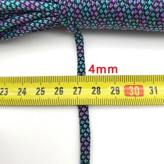 5 Meters Dia 4mm 7 stand Cores Paracord for Survival Parachute Cord Lanyard