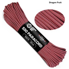 Colour Changing ATWOOD USA Paracord 550 Type III 7Strand 4mm AUTHENTIC small qty
