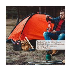 [New Upgrade] First Aid Kit, Survival Gear Outdoor Tactical Gear Set First Ai…