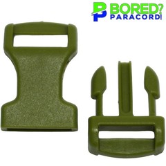 1/2″ Olive Green Paracord Buckles – ½» Buckle Perfect for Crafting