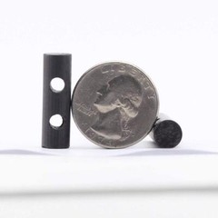 Small Ferro Rod Survival Drilled Flint Fire Starter with Toggle Hole for Para…