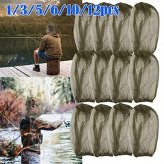 Mosquito Net Anti Bug Head Netting Hiking Fishing Mesh Face Protect Cover 1~12X