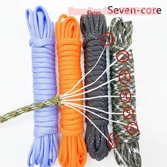 Paracord Rope 31m 4mm 7 Strand Nylon Survival Cord Tent Camping Outdoor Lanyard