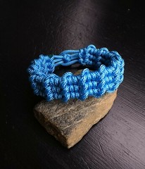 Handmade «Ocean Waves» Paracord Bracelet for a 7 1/2″ Wrist