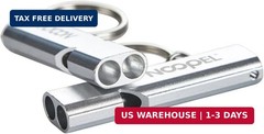 Noopel Emergency Whistles Lifeguard Safety Whistle with Lanyard and Keychain for
