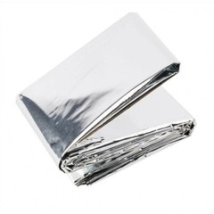 10 Emergency Rescue Space Thermal Mylar Blankets 84 x 52 New! Free Shipping!