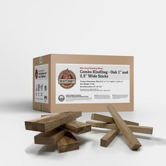 Premium Kiln Dried Wood Kindling for Pizza Ovens, Tabletop Fire Pits & Campfires