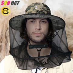 Anti-mosquito Bugs Bee Hood Bee Picking Hat Mesh Hat Breathable Mesh Hat Mesh He