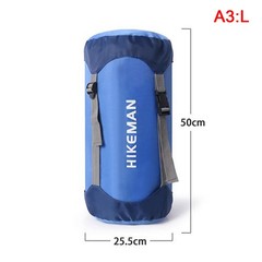Compression Sleeping Bag Stuff Sack Waterproof Ultralight Outdoor Storage BN8