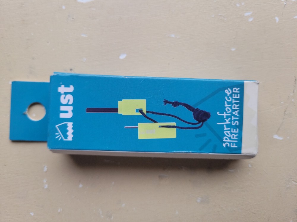 UST SparkForce Fire Starter Compact High-Performance Fint-Based Wet or Windy