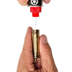 Quick Clip Metal Keychain – Quick-Clip Fire Starter – Permanent Match Bullet