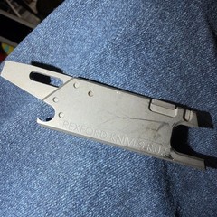Rexford RUT One Of The First Generation Pieces. Titanium With KYDEX Neck Lanyard