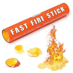 Fast Fire Stick – Survival Fire Starting Tinder, New Fat 1 Fast Fire Stick