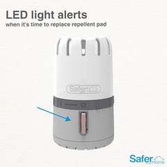 Safer Home Outdoor Natural Mosquito Repellent Device, Battery Operated ( SH1200)
