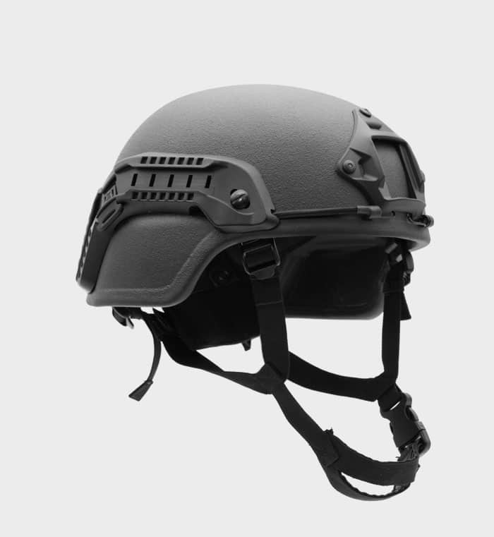 Mich Combat Ballistic Helmet – Black – Level 3A Protection