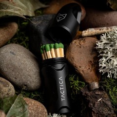 Tactica X.150 Waterproof Carry Capsule Survival Pill/Match Case EDC Storage Tube