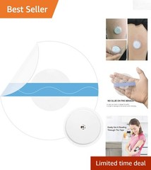 40-Pack Waterproof Hypoallergenic Libre Sensor Covers – 15-Day Durable Patches